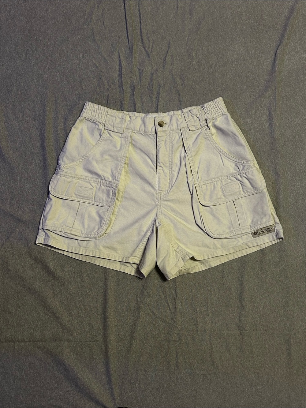 Vintage Columbia Sportswear Multi-Pocket Hiking Cargo Shorts